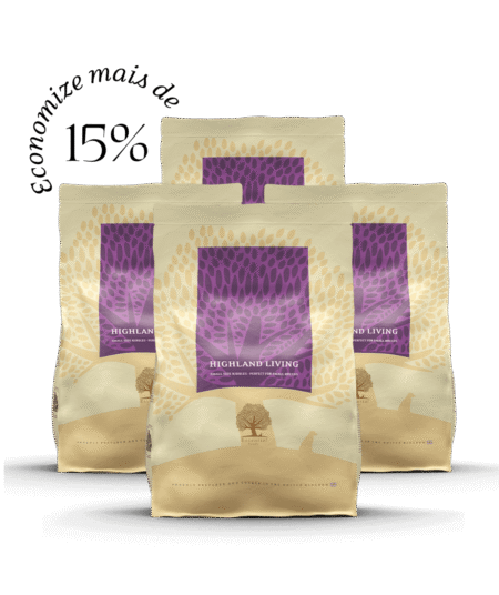 4 x 2,5KG ESSENTIAL HIGHLAND LIVING SMALL SIZE