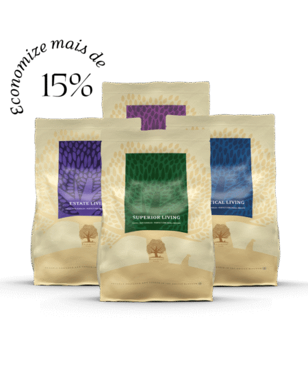 4 x 2,5KG ESSENTIAL PACK LIVING SMALL SIZE