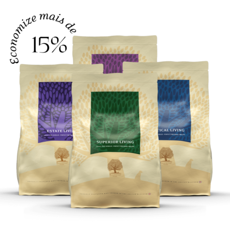 4 x 2,5KG ESSENTIAL PACK LIVING SMALL SIZE