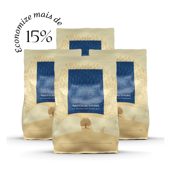 4 x 2,5KG ESSENTIAL NAUTICAL LIVING SMALL SIZE