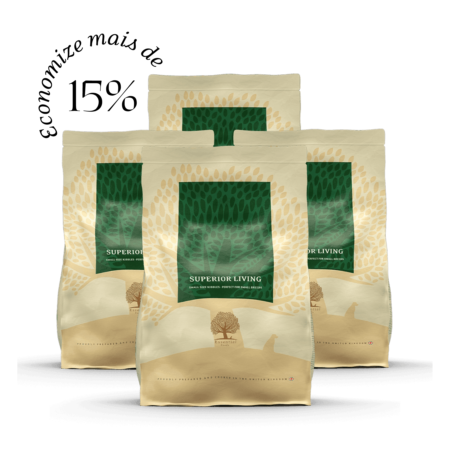4 x 2,5KG ESSENTIAL SUPERIOR LIVING SMALL SIZE