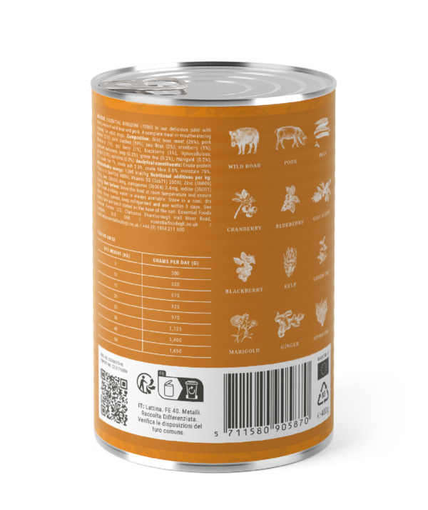 ESSENTIAL KINGDOM LIVING PATÊ 6x400GR - Image 3