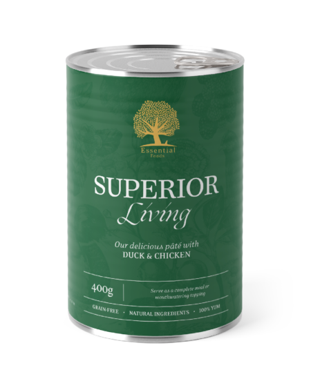ESSENTIAL SUPERIOR LIVING PATÊ 400GR