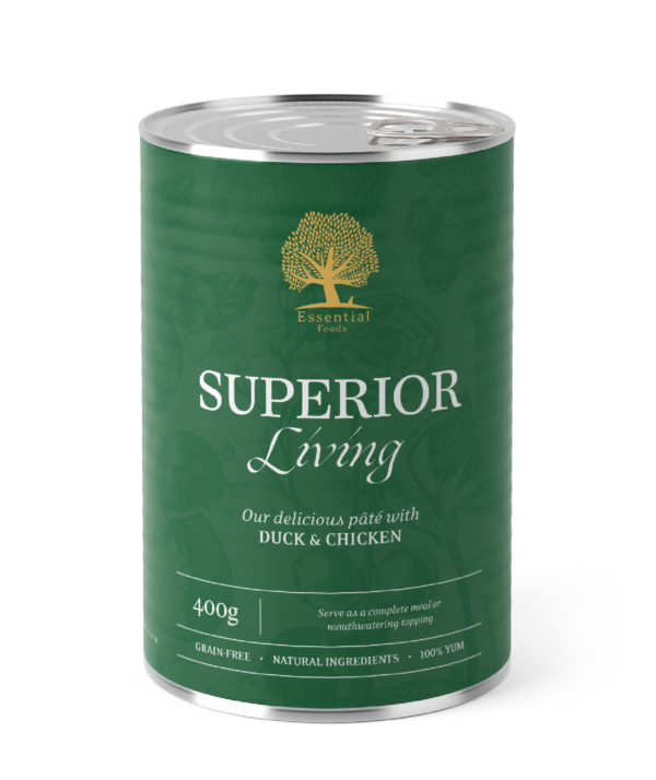 ESSENTIAL SUPERIOR LIVING PATÊ 400GR