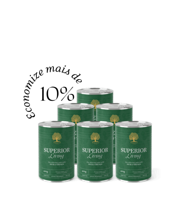 ESSENTIAL SUPERIOR LIVING PATÊ 6x400GR
