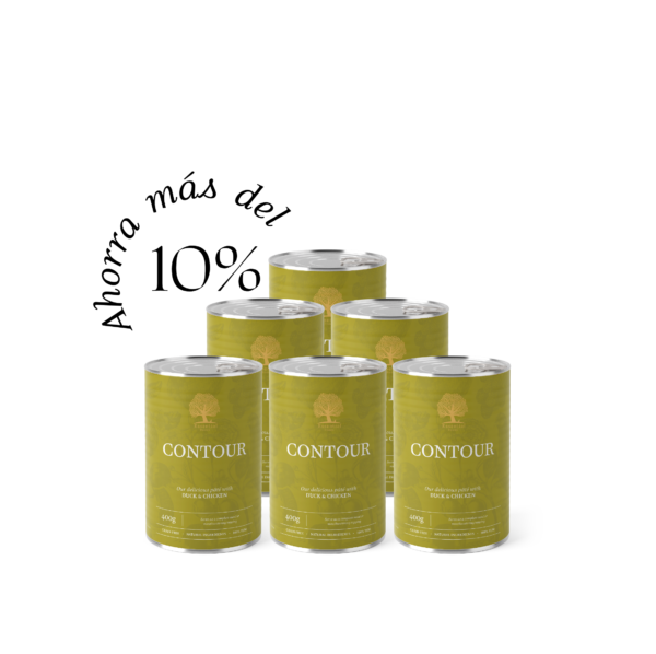 ESSENTIAL CONTOUR PATÊ 6x400GR