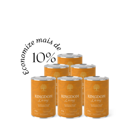 ESSENTIAL KINGDOM LIVING PATÊ 6x400GR