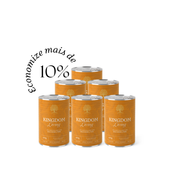 ESSENTIAL KINGDOM LIVING PATÊ 6x400GR