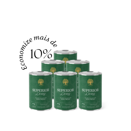 ESSENTIAL SUPERIOR LIVING PATÊ 6x400GR