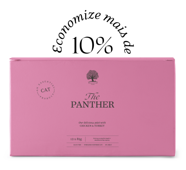 ESSENTIAL THE PANTHER PÂTE 12x85G