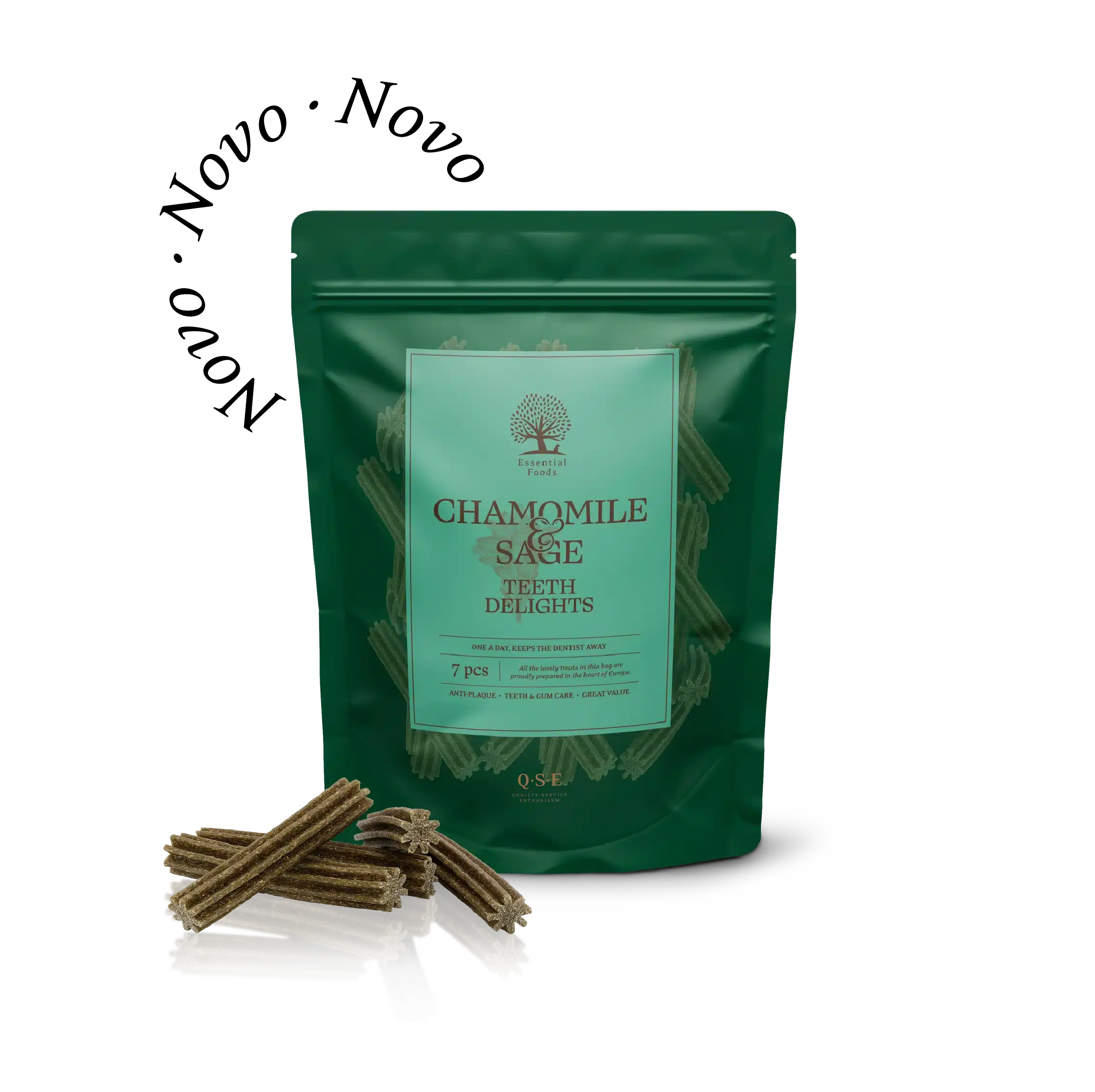 ESSENTIAL CHAMOMILE & SAGE TEETH DELIGHTS 7 pcs