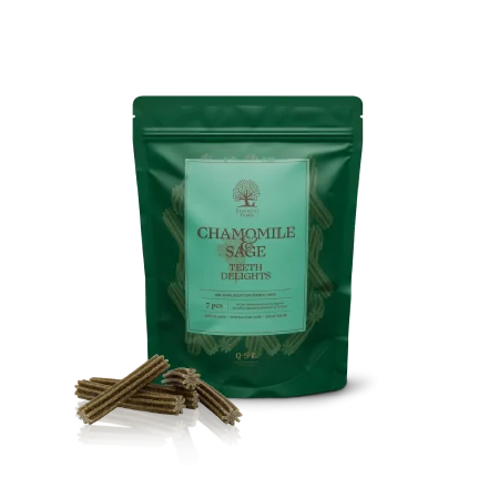 ESSENTIAL CHAMOMILE & SAGE TEETH DELIGHTS 7 pcs