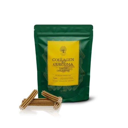 ESSENTIAL COLLAGEN & CURCUMA TEETH DELIGHTS 7 pcs