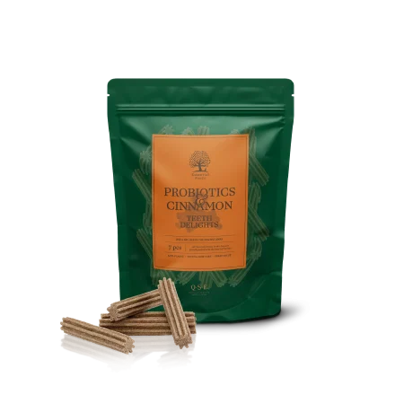 ESSENTIAL PROBIOTIC & CINNAMON TEETH DELIGHTS 7 pcs